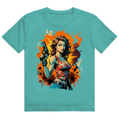 Heavy Cotton T-Shirt - Bad Girl | Division420®