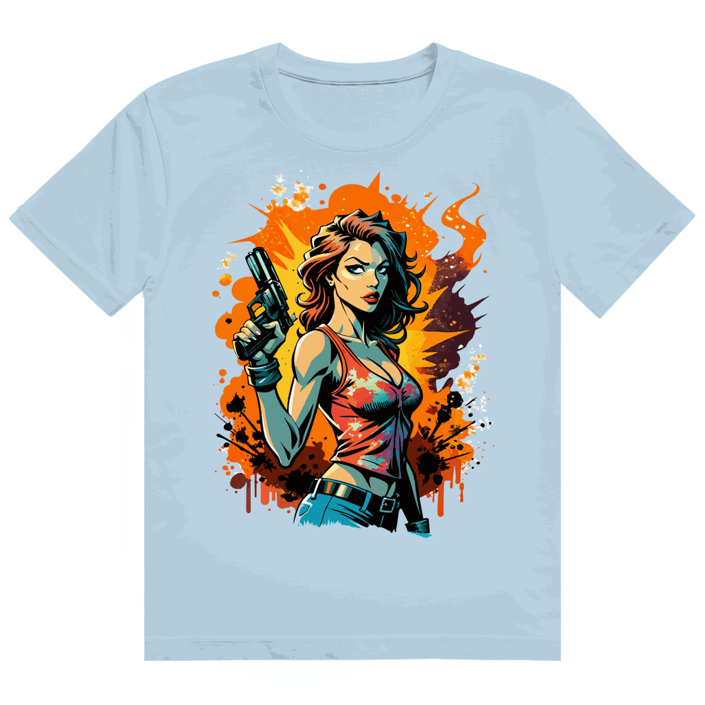 Heavy Cotton T-Shirt - Bad Girl | Division420®