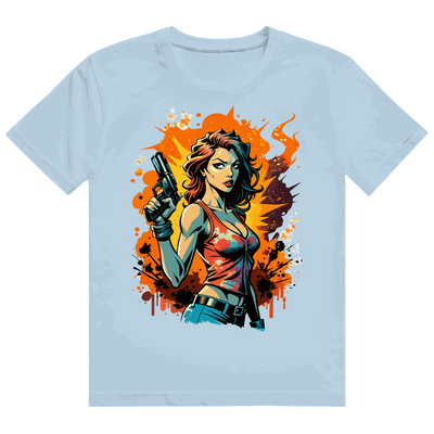 Heavy Cotton T-Shirt - Bad Girl | Division420®