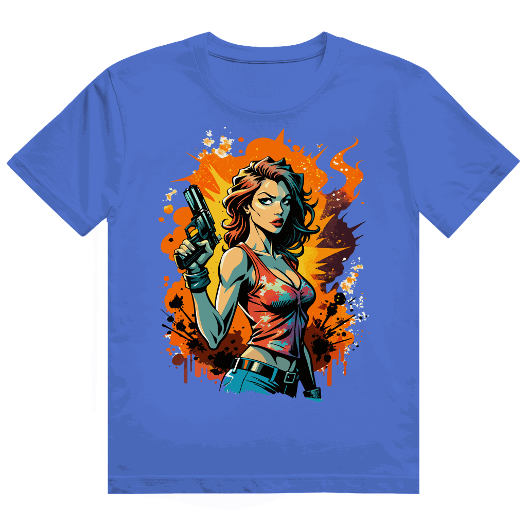 Heavy Cotton T-Shirt - Bad Girl | Division420®