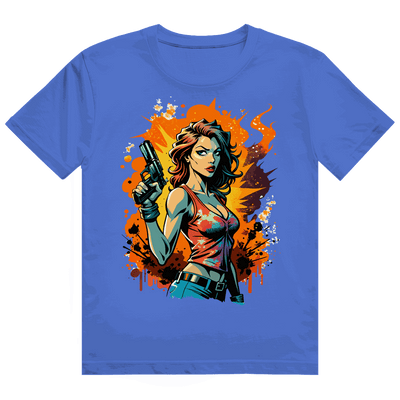 Heavy Cotton T-Shirt - Bad Girl | Division420®