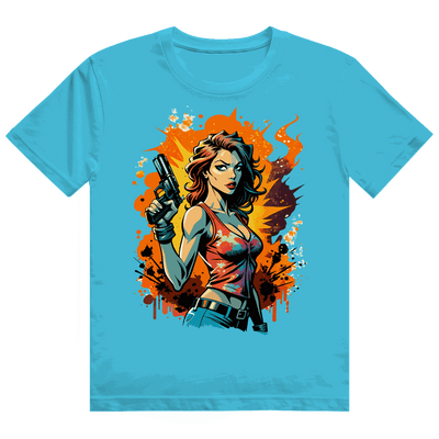 Heavy Cotton T-Shirt - Bad Girl | Division420®