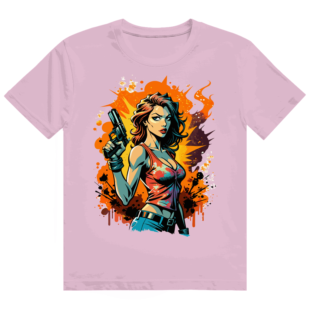 Heavy Cotton T-Shirt - Bad Girl | Division420®