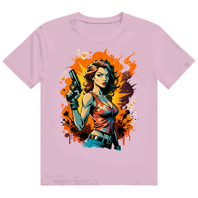 Heavy Cotton T-Shirt - Bad Girl | Division420®