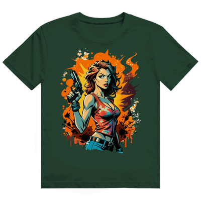 Heavy Cotton T-Shirt - Bad Girl | Division420®