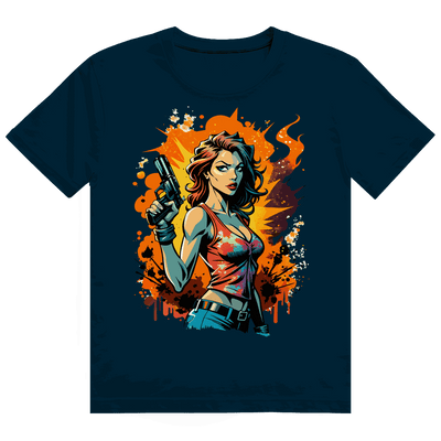 Heavy Cotton T-Shirt - Bad Girl | Division420®