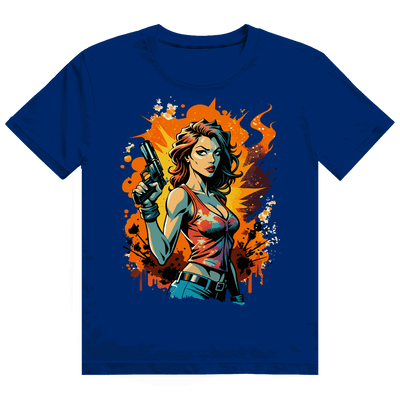Heavy Cotton T-Shirt - Bad Girl | Division420®