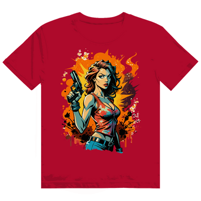 Heavy Cotton T-Shirt - Bad Girl | Division420®