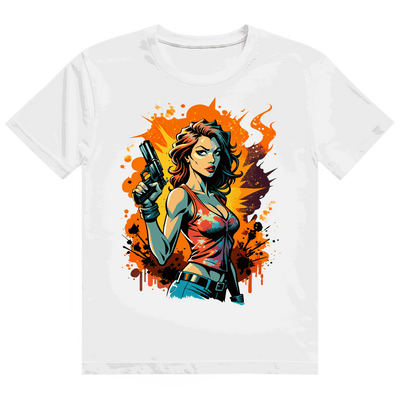 Heavy Cotton T-Shirt - Bad Girl | Division420®