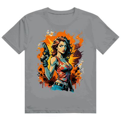 Heavy Cotton T-Shirt - Bad Girl | Division420®