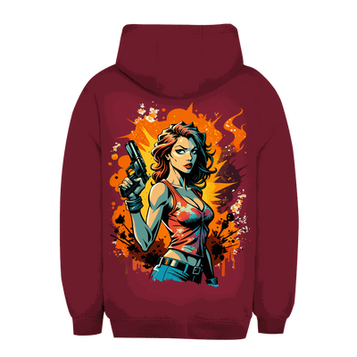 Unisex Oversize Hoodie - Bad Girl | Division420®