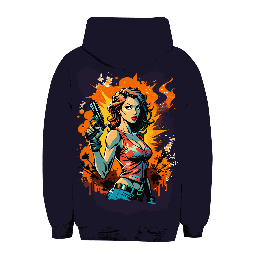 Unisex Oversize Hoodie - Bad Girl | Division420®