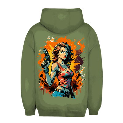 Unisex Oversize Hoodie - Bad Girl | Division420®