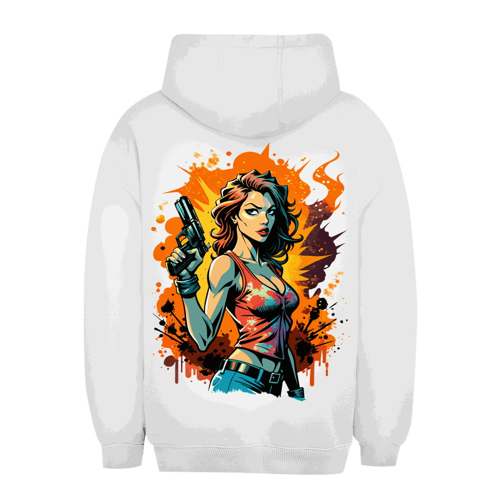 Unisex Oversize Hoodie - Bad Girl | Division420®