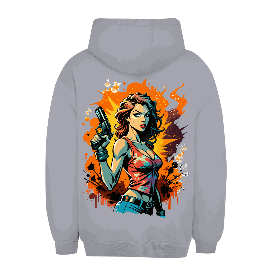 Unisex Oversize Hoodie - Bad Girl | Division420®