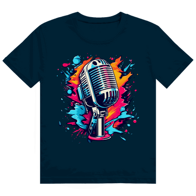 Heavy Cotton T-Shirt - Mic Art Print | Division420®