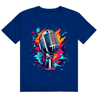Heavy Cotton T-Shirt - Mic Art Print | Division420®