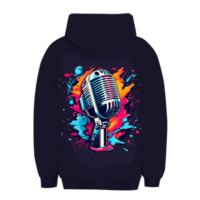 Unisex Oversize Hoodie - Mic Art Print | Division420®
