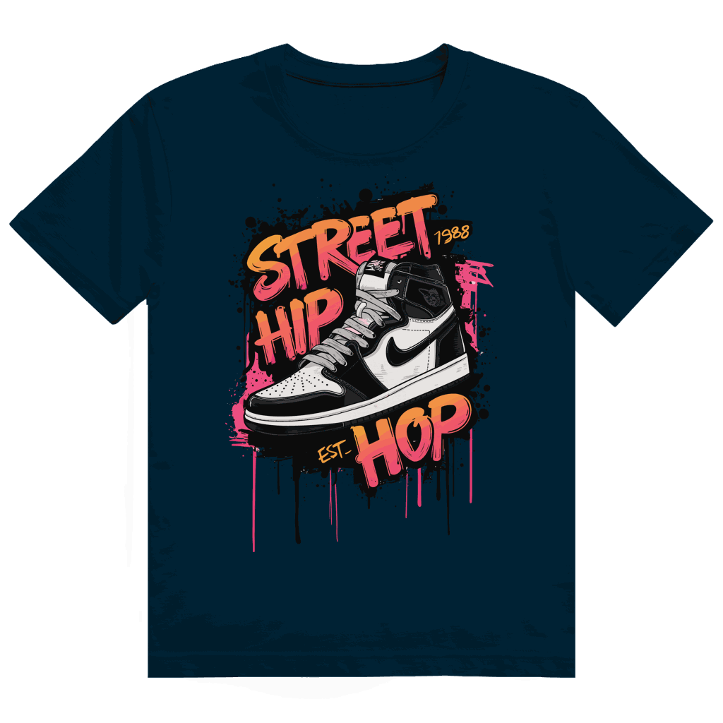 Heavy Cotton T-Shirt - Street Hip Hop Art Print | Division420®