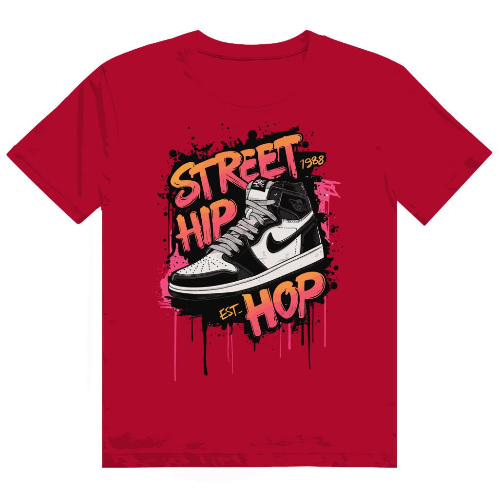 Heavy Cotton T-Shirt - Street Hip Hop Art Print | Division420®
