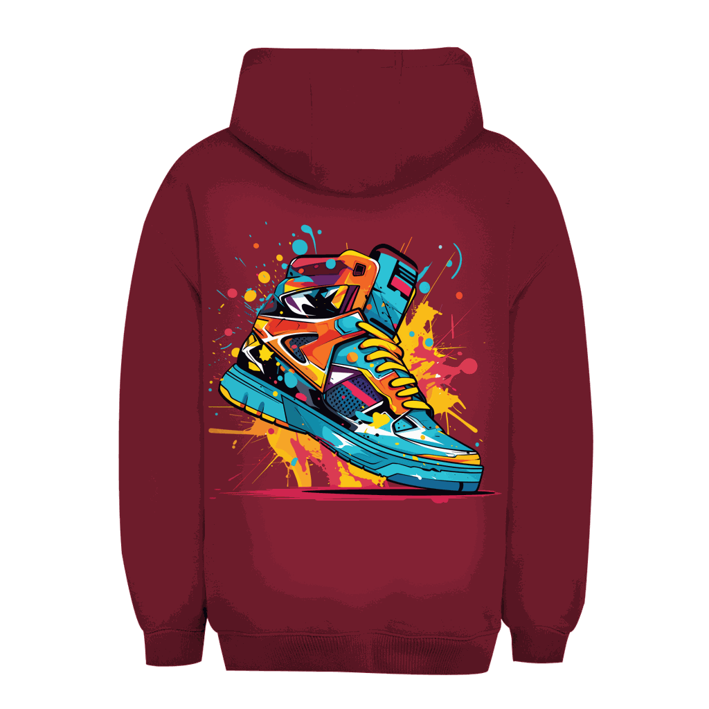 Unisex Oversize Hoodie - Street Hip Hop Art Print | Division420®
