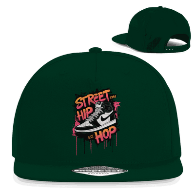 Snapback Rapper Cap - Street Hip Hop Art Print | Division420®