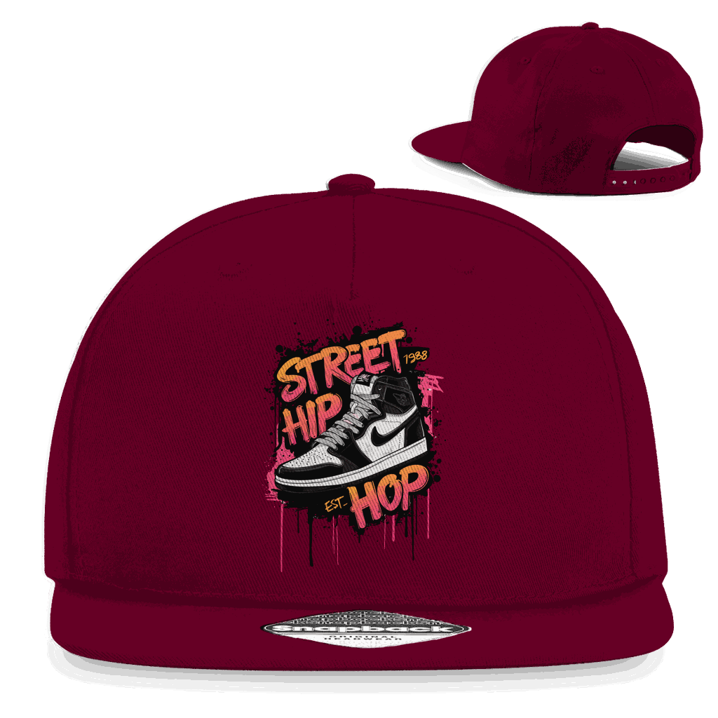 Snapback Rapper Cap - Street Hip Hop Art Print | Division420®
