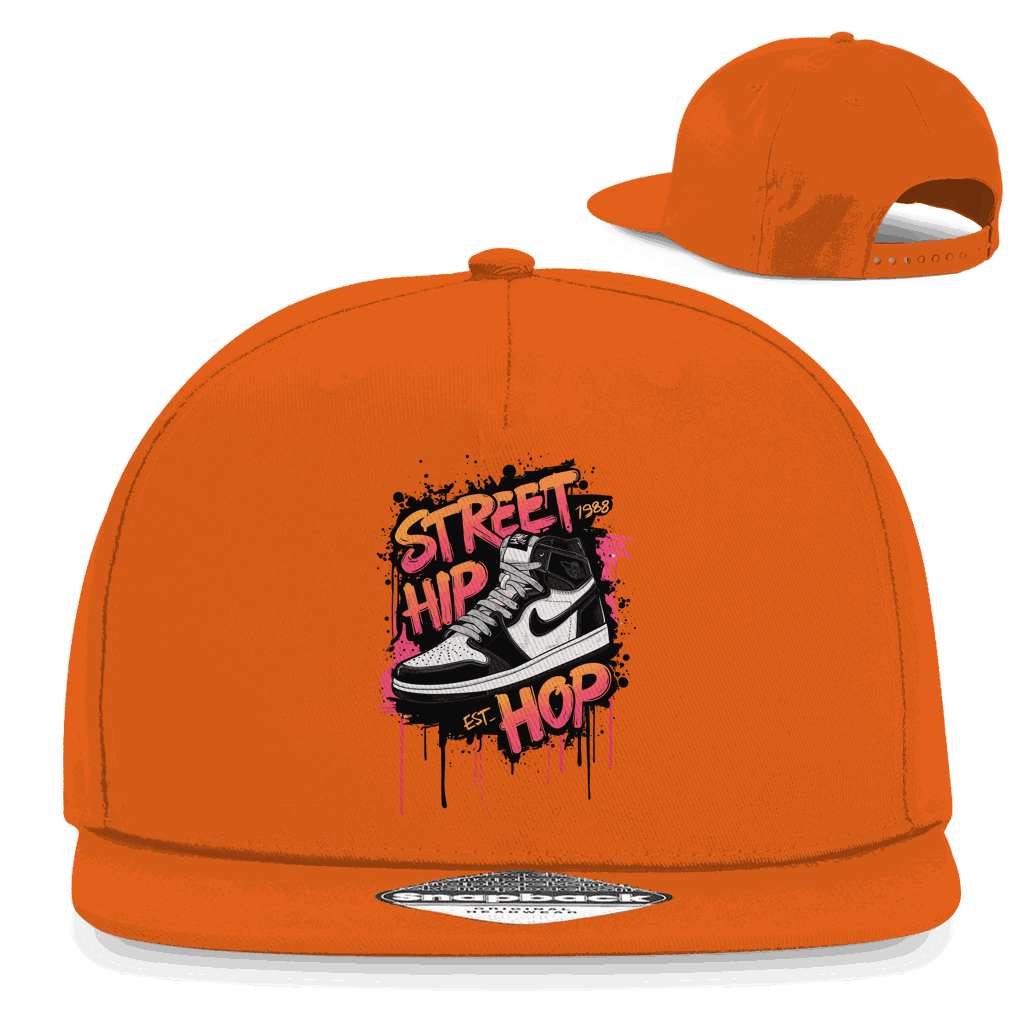 Snapback Rapper Cap - Street Hip Hop Art Print | Division420®