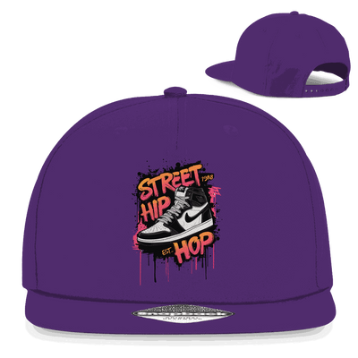 Snapback Rapper Cap - Street Hip Hop Art Print | Division420®