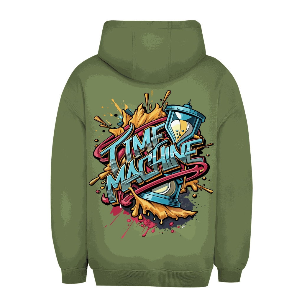 Unisex Oversize Hoodie - Time Machine | Division420®