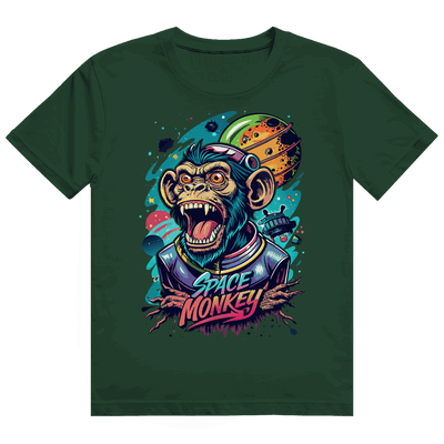 Heavy Cotton T-Shirt - Space Monkey | Division420®
