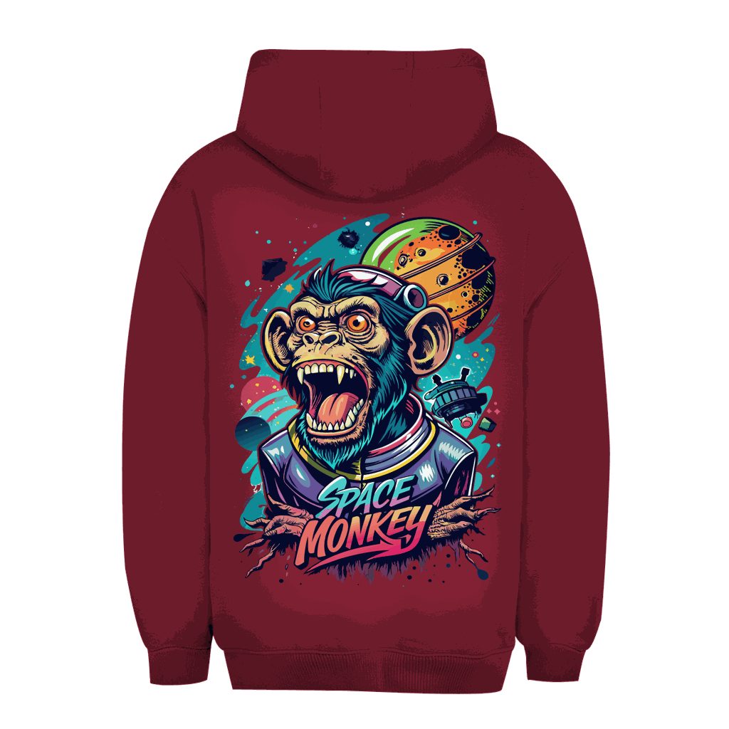 Unisex Oversize Hoodie - Space Monkey | Division420®
