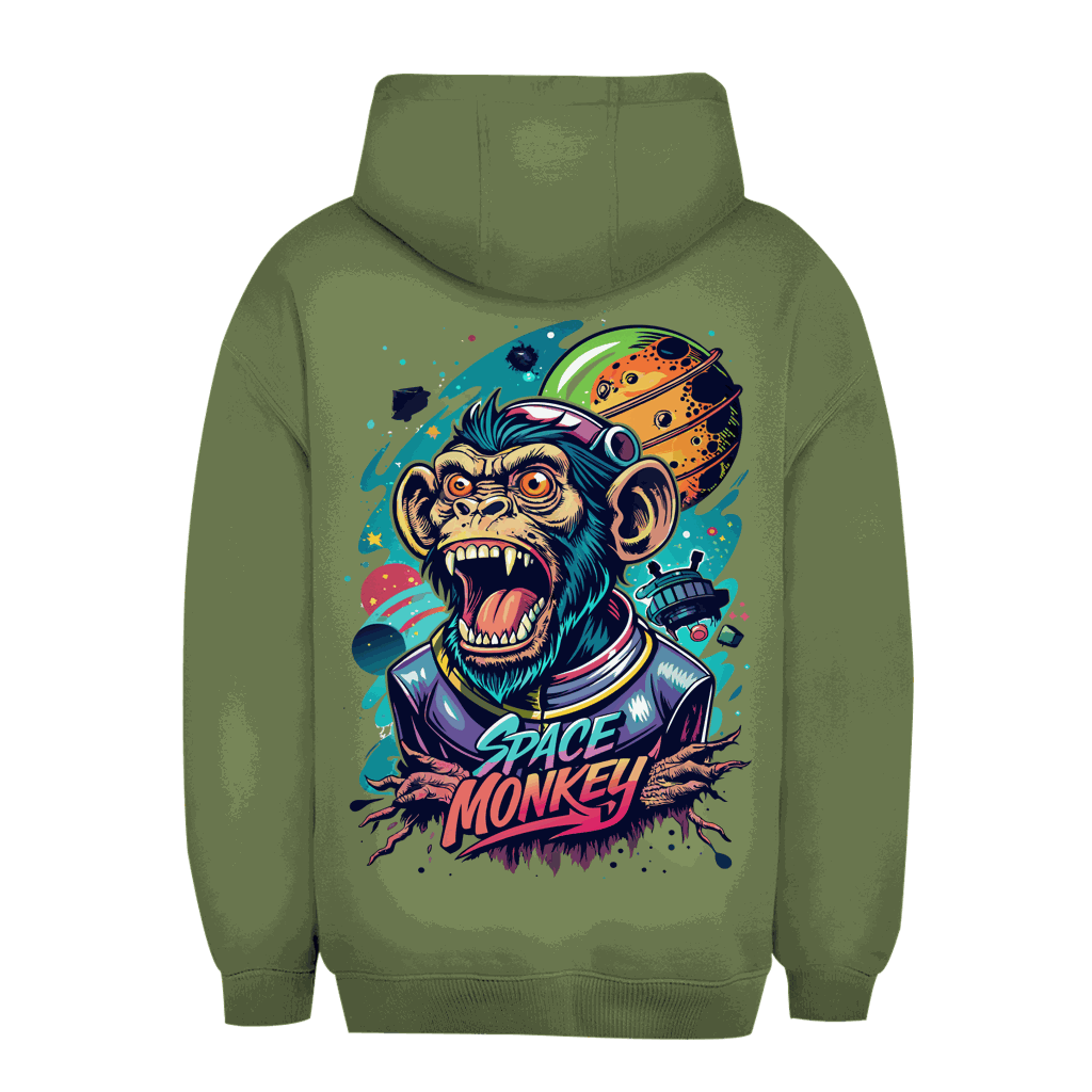 Unisex Oversize Hoodie - Space Monkey | Division420®