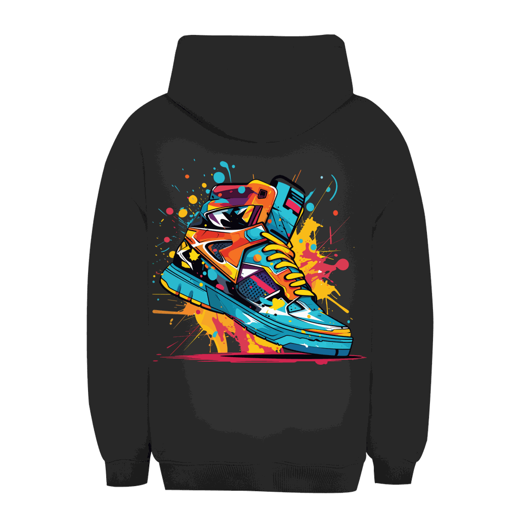 Unisex Oversize Hoodie - Sneaker Art Print | Division420®