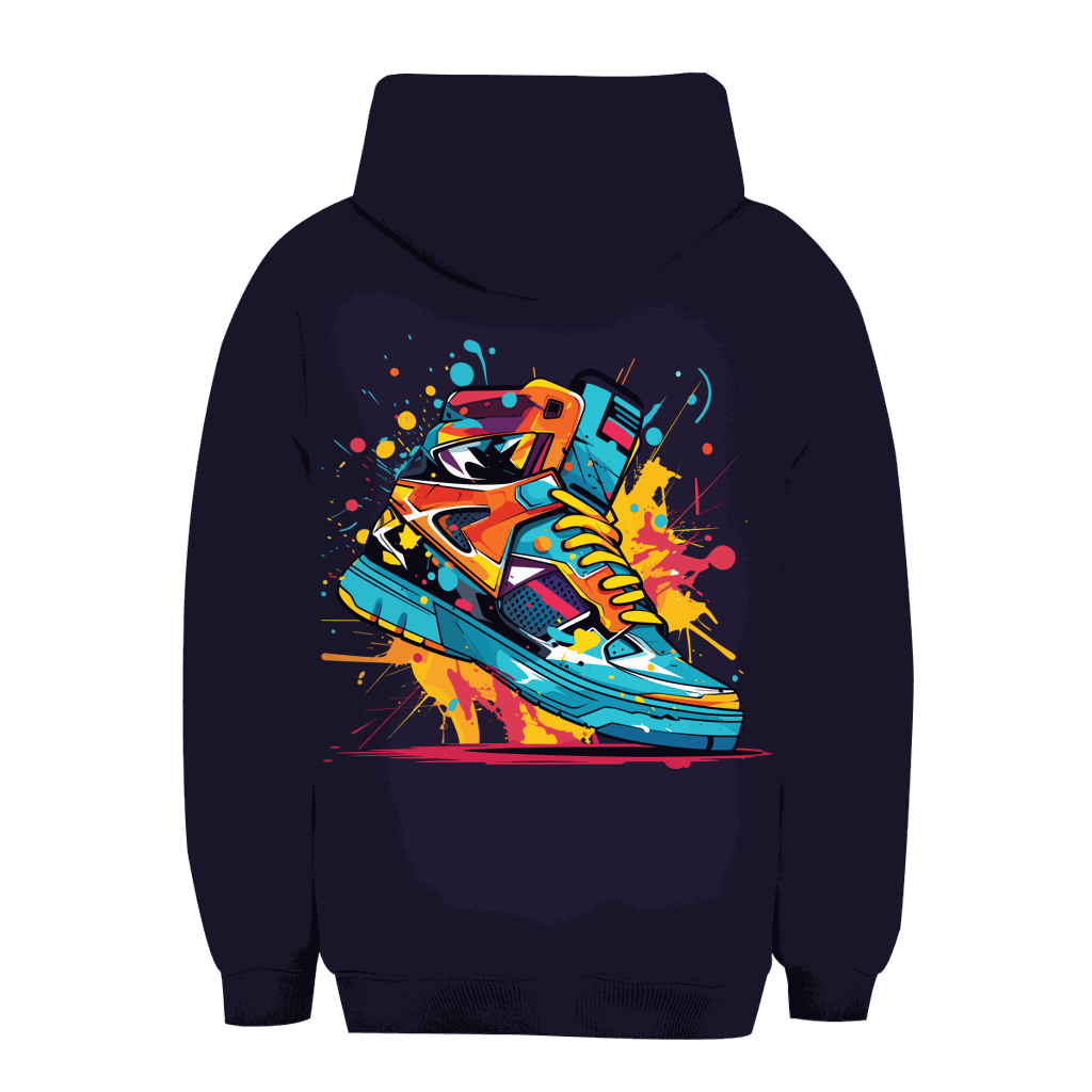 Unisex Oversize Hoodie - Sneaker Art Print | Division420®
