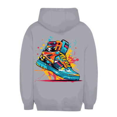 Unisex Oversize Hoodie - Sneaker Art Print | Division420®