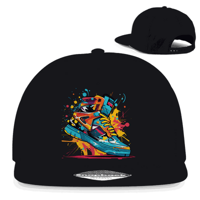 Snapback Rapper Cap - Sneaker Art Print | Division420®