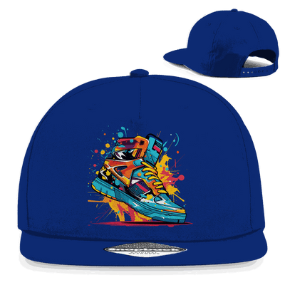 Snapback Rapper Cap - Sneaker Art Print | Division420®