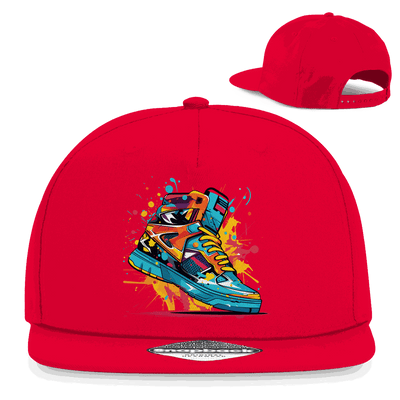 Snapback Rapper Cap - Sneaker Art Print | Division420®