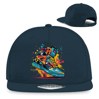 Snapback Rapper Cap - Sneaker Art Print | Division420®