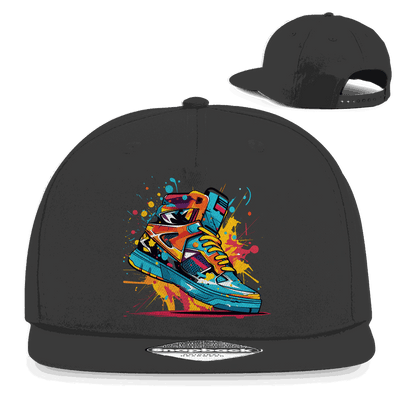 Snapback Rapper Cap - Sneaker Art Print | Division420®