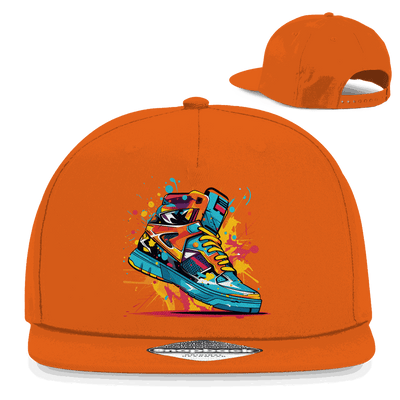 Snapback Rapper Cap - Sneaker Art Print | Division420®