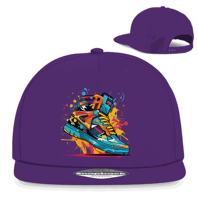 Snapback Rapper Cap - Sneaker Art Print | Division420®