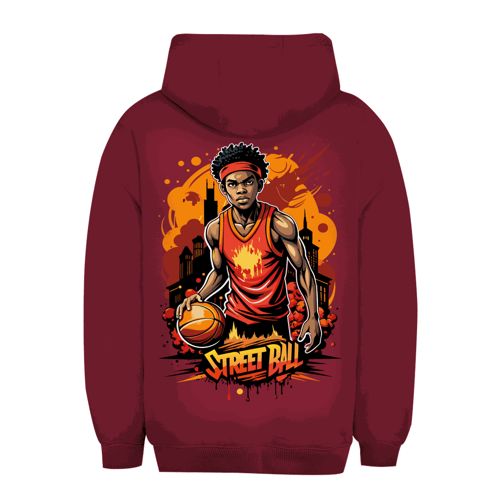 Unisex Oversize Hoodie - Street Ball | Division420®