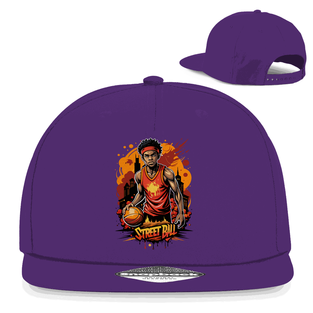 Snapback Rapper Cap - Street Ball | Division420®