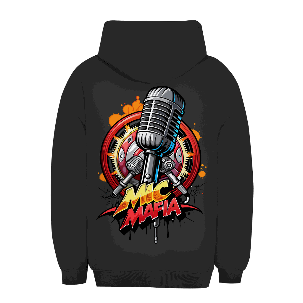 Unisex Oversize Hoodie - Mic Mafia | Division420®