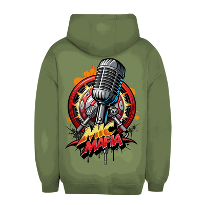Unisex Oversize Hoodie - Mic Mafia | Division420®