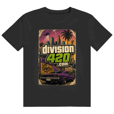 Heavy Cotton T-Shirt Los Santos unisex aus 100% Baumwolle mit robustem Rippkragen und modernem Tubular Fit