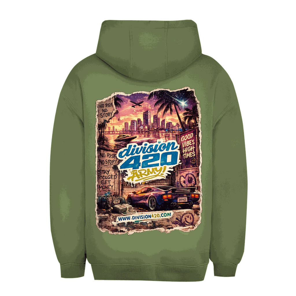 Unisex Oversize Hoodie - I Love GTA! | Division420®