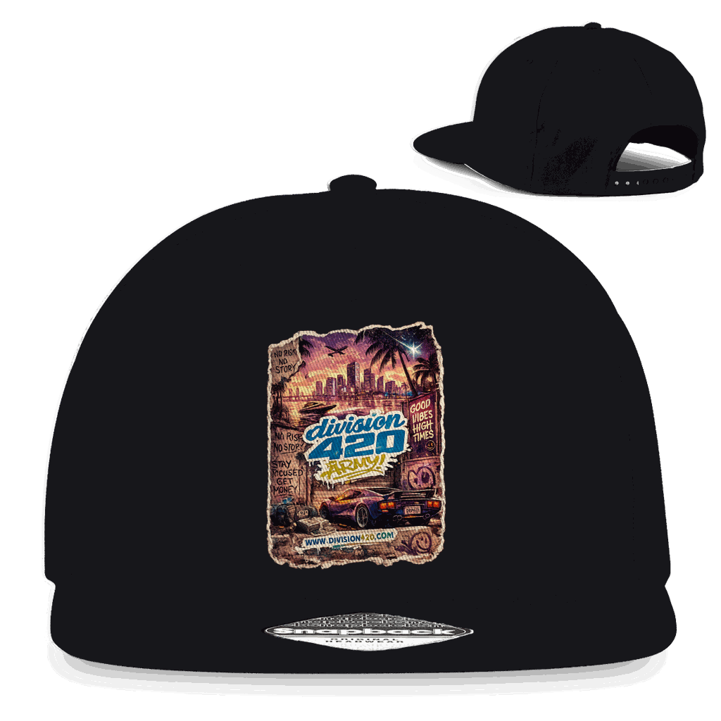 Snapback Rapper Cap - I Love GTA! | Division420®